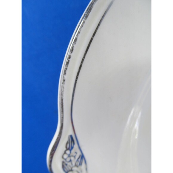 Homer Laughlin Virginia Rose Patrician F44 N8 Luncheon Plates Set Of 2 Plates GC - Picture 11 of 16